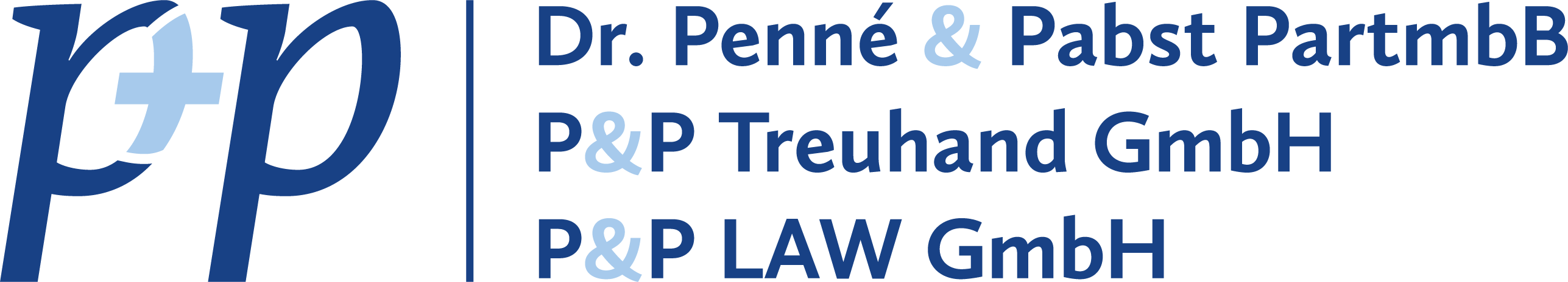 Logo von Unternehmen P&P Gruppe - Dr. Pennè & Pabst PartmbB